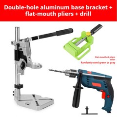 Adjustable Bench Clamp Drill Press Stand Workbench Repair Tool For Hand Drilling