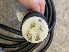 NEMA L14-30P to Female Pin and Sleeve IP44 Power Connect Cord – 12ft