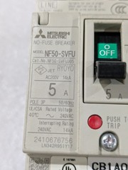 MITSUBISHI NF50-SVFU NF50-SVFU305 5A 3P 200VAC 50/60HZ 240VAC