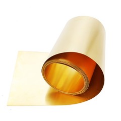 H62 Brass Metal Sheet Foil Plate Strip Thickness 0.01mm-1mm Model Making DIY