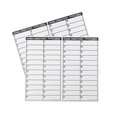 Klein Tools Wire Markers Household Electric Panel Labels with Directory 56255