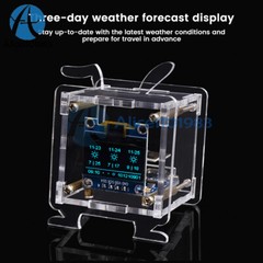 ESP8266 DIY Electronic Kit OLED Mini Clock + Shell For DIY Soldering Practice