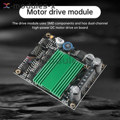 H-bridge 100A DC Motor Drive Module High Power Motor Speed Control 2 Channel DIY
