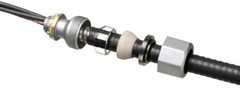 Arlington LTMC507, 1/2″ Hub, Die-Cast, Liquid Tight, MC Cable Fitting, 1 pc