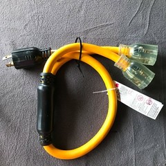 3-Ft. 10-Guage Generator Adapter Cord 01934 New 33524 T96