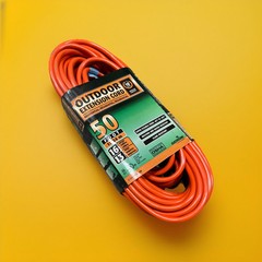 🔥Leviton Electricord C-2316-050-OR Heavy Duty Extension Cord, 50FT ~ 1 Units🔥