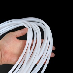 PTFE Tube 600V High Temperature Resistant Connection Conduit 1×2-9x11mm Black