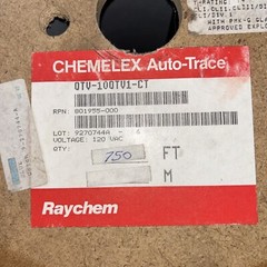 Raychem QTV-100-CT Parallel Self-Regulating Heating Cable *Sold by the Foot* NEW