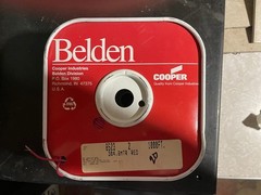 BELDEN 8523-02. Red, 20Ga Hook up Wire, New 1000feet