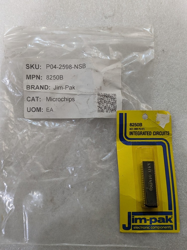 Jim-Pak 8250B UART Interface IC DIP Integrated Circuit Industrial OEM