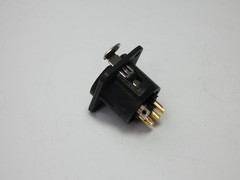 *Lot of 20* Neutrik 3-Pin Female XLR Panel Mount Connector Black
