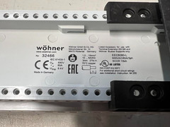 Wohner 32466 Busbar Adaptor New NIB