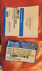 AGILENT VARIAN TYPE 531 Thermocouple Vacuum Gauge and Signal Cable