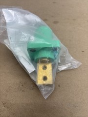 New CLS40MRB-BB2-E Marinco 400A Cam Connector 2-Hole Busbar Green Fast Shipping