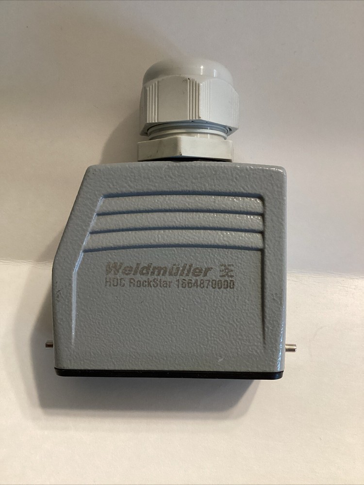 WEIDMÜLLER TOP ENTRY HOOD ALUMINIUM 1664870000 HDC 25A TOLU 1PG21G New
