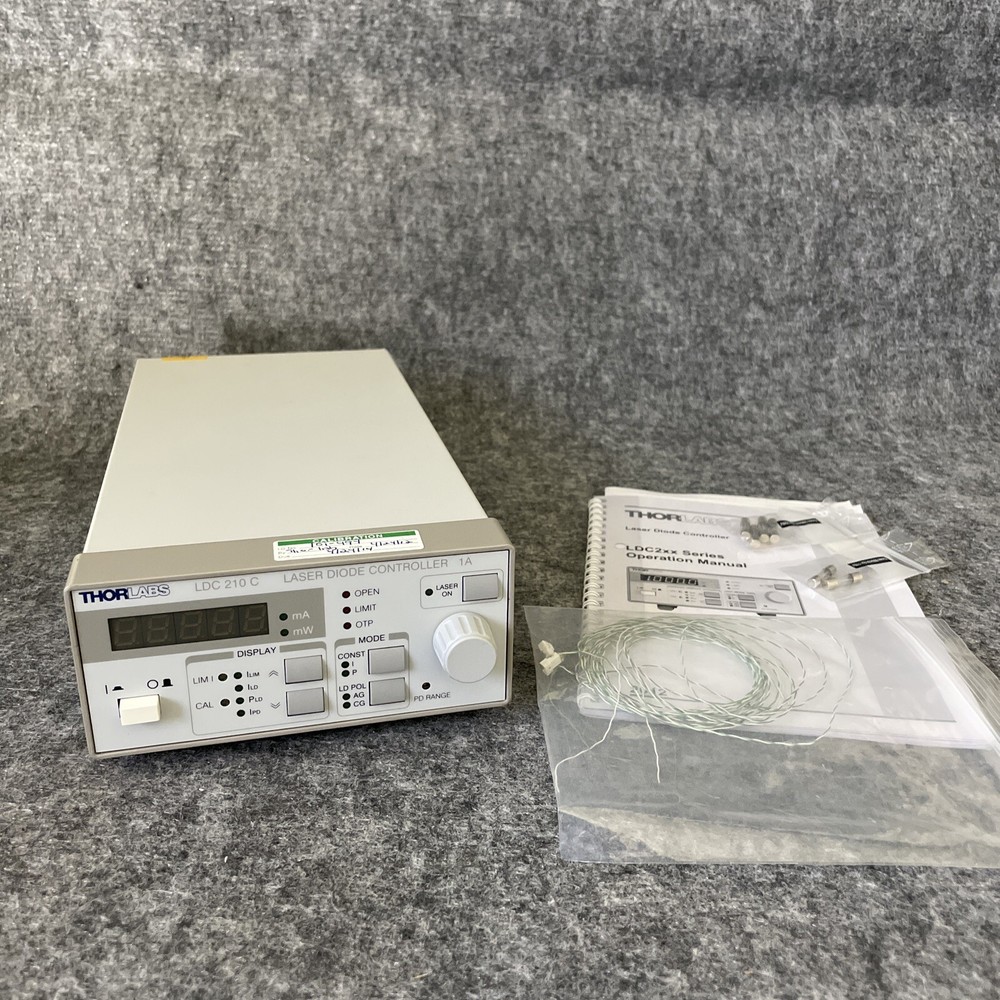 Thorlabs LDC210C Benchtop Laser Diode Current Controller Laser Diode 1A HV New