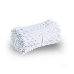 0.55mm Plastic Coated Wire Ties Twist Ties for Harness & Gardening & Packaging