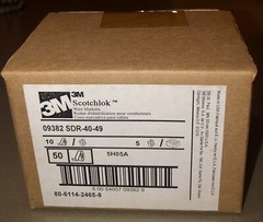 3M SDR-40-49 ScotchCode Wire Marker Tape SDR – 10 Rolls (1 x 10-Roll pk)