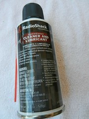 RadioShack Control/Contact Cleaner AND Lubricant 4.5oz NEW