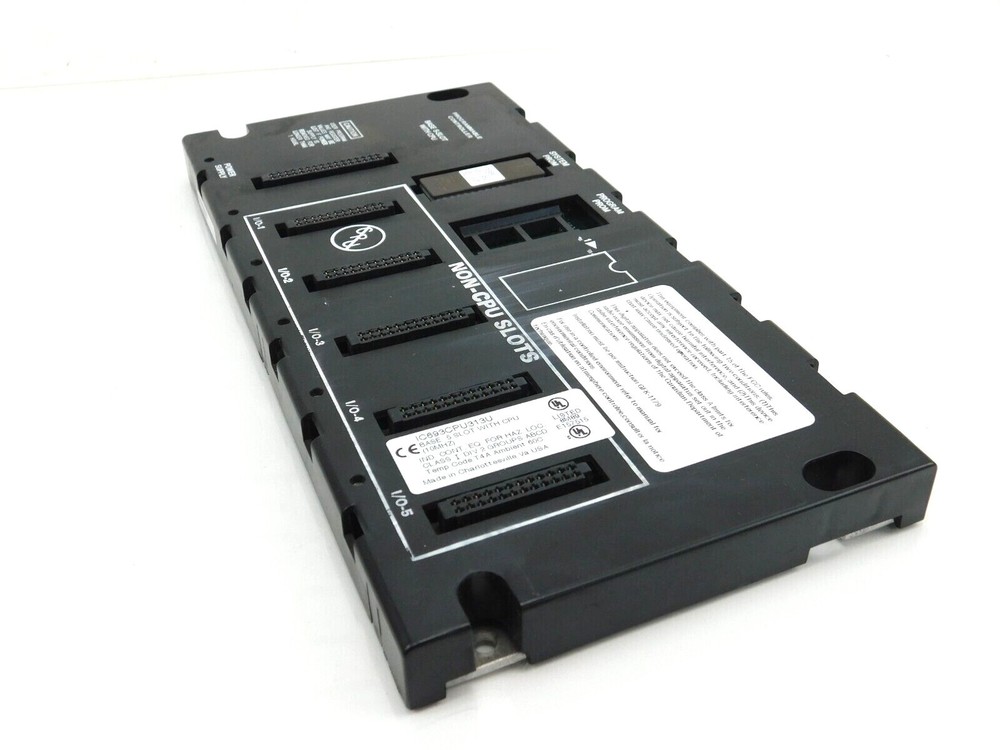 GE Fanuc Programmable Controller Base 5-Slot with CPU Non-CPU Slots