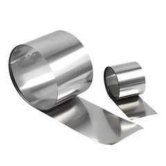 1M 304 Stainless Steel Band Sheet Foil Thin Steel Plate Strip 0.015mm-1mm Thick