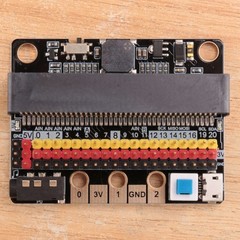 Micro-Bit Expansion Board IOBIT V2.0 Adapter Shield with Buzzer for 3713