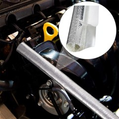 Self Adhesive Heat Shield Sleeve Reflective for Hoses, Wire Harnesses, Exhaust