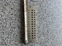 Commscope UGBKIT-0412-T Universal Tinned Copper Ground Bar Lug w/ Hardware 4×12″