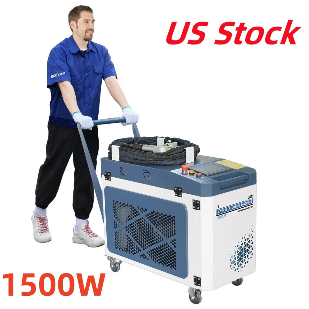 US 1500W Laser rust remover machine Fiber Laser Cleaning Machine 220V 1-Phase