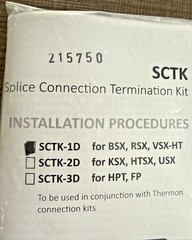 THERMON SCTK-1D Splice Connection Termination Kit for BSX, RSX, VSX-HT 215750