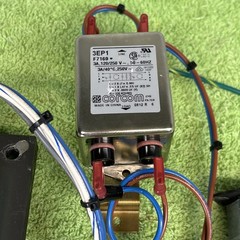 Corcom 5EFM4S 5A 120VAC Power Entry Module & power supply HT-5049-8 + Filter