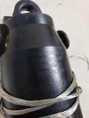 ELASTIMOLD 273 DRG INSULATED CAP WITH GROUND LEAD