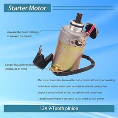 Motor for GY6 49cc 50cc 125cc 150cc Scooter ATV Quad 4 Wheelers 139QMB Moped ATV