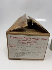 Walling Co. Datarase II Mod D. II Data Eraser With Box , Manual & Power Supply