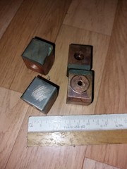 USSR Vintage Big Heavy Loads Wolfram contacts lot 2 pcs NEW (open box)