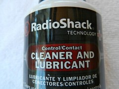 RadioShack Control/Contact Cleaner AND Lubricant 4.5oz NEW