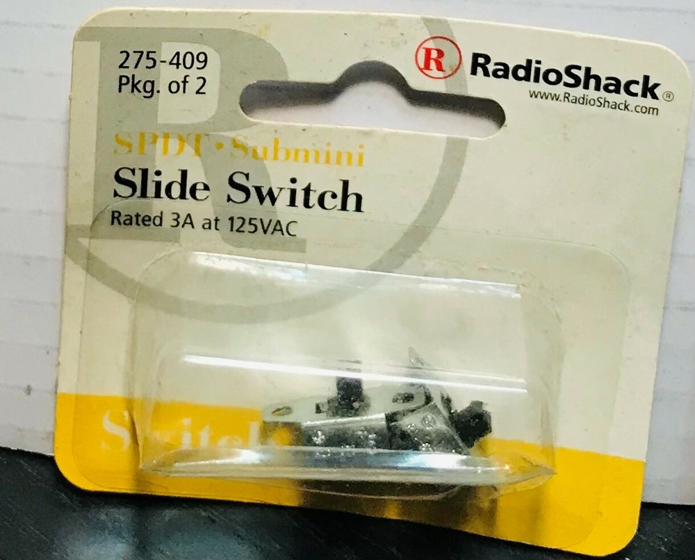 NEW OLD STOCK ARCHER 275-409 SLIDE SWITCH (2)