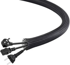 Heavy-Duty 25Ft x 1/2 Inch Braided Wire Sleeving – Versatile & Easy to Install