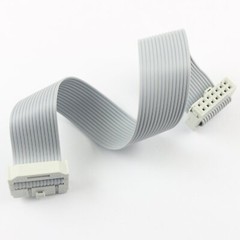 1Pcs 2.54mm Pitch 2×7 Pin 14 Pin 14 Wire IDC Flat Ribbon Cable Length 20CM