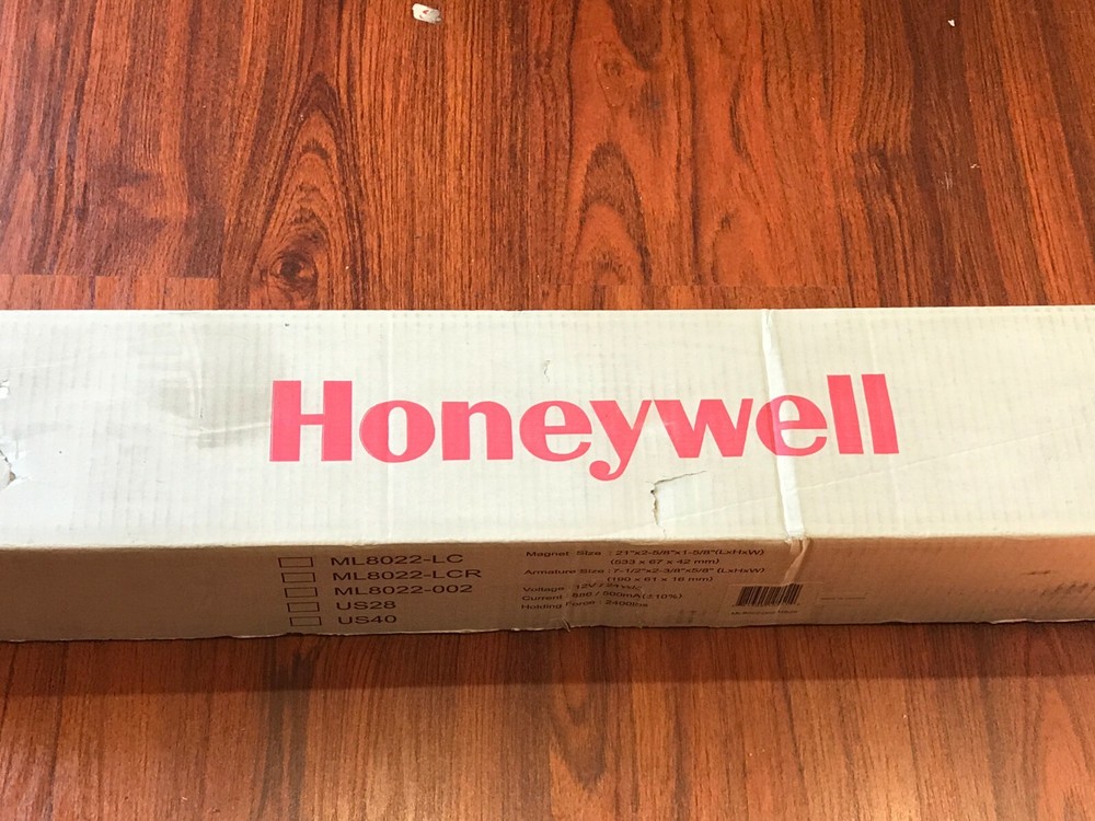 New Honeywell ML8022-002-US28 Magnetic Lock for Double Door, 12 / 24 VDC,