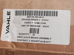 Rapistan Vahle XB15070259 KDS2/40 PH 168073 Carbon Brush Assembly 25 Pcs