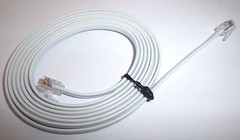 POWER 6 PIN RJ12 INVERTER DATA CABLE – TO REMOTE CONTROL/PANEL UNIT