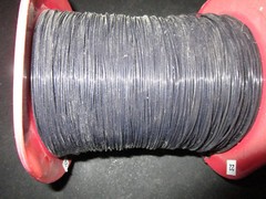 Thermax HMS2-1563-24-BUE-0 22 awg SPC Wire 19/36 str. Black 2000ft.