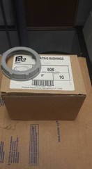 BOX OF 10 PECO 506 2″ PLASTIC INSULATING BUSHINGS W449