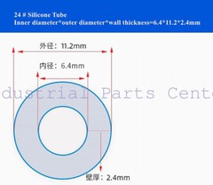 1pc 17#/5m 18#/5m 15#/5m 24#/5m 35#/5m Peristaltic Pump Special Silicone Hose