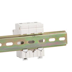 35mm Width Din Rail for Circuit Breaker Fixing Slotted Rail Length 85mm to 500mm