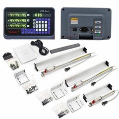 New 3Axis Digital Readout DRO kit for bridgeport 350mm+450mm+950mm Linear Scales