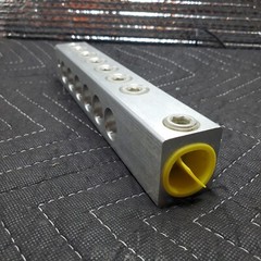 HOMAC CSW 6500 SL 6-500 MCM Aluminum Screw-On 6 Connector W/ Insulator
