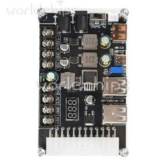 20/24Pin ATX Power Adapter Board Desktop Chassis ATX Power Supply Breakout Board
