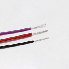 PTFE Cable Wire 0.5mm² Silver-plated Copper Wire Electronic Audio Signal Wire